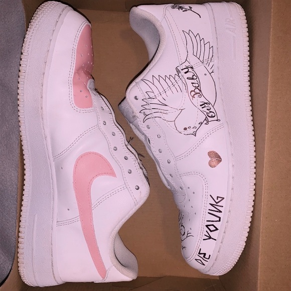 custom air force 1 lil peep